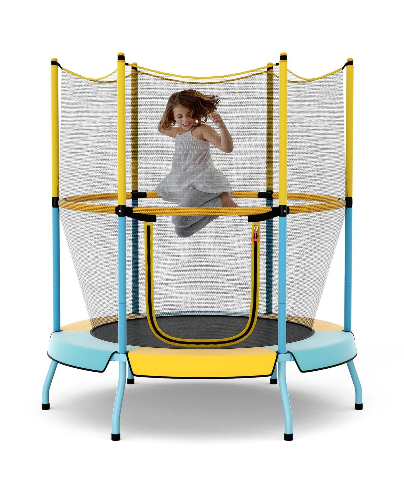 48" Toddler Trampoline для Kids с Safety Enclosure Net Heavy-duty