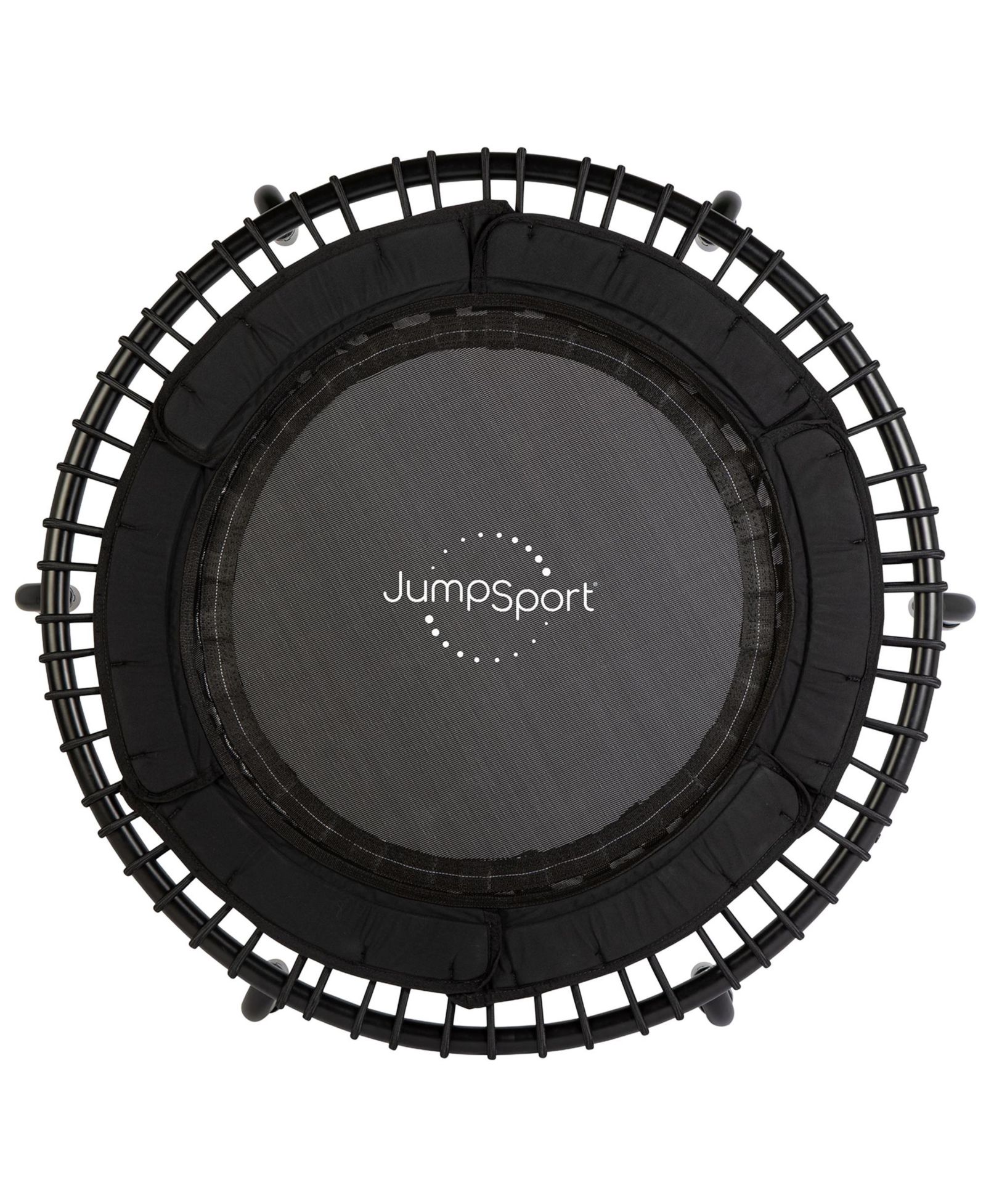 Тренажер JumpSport 250 Rebounder для взрослых, мини-батут для фитнеса 39", черный