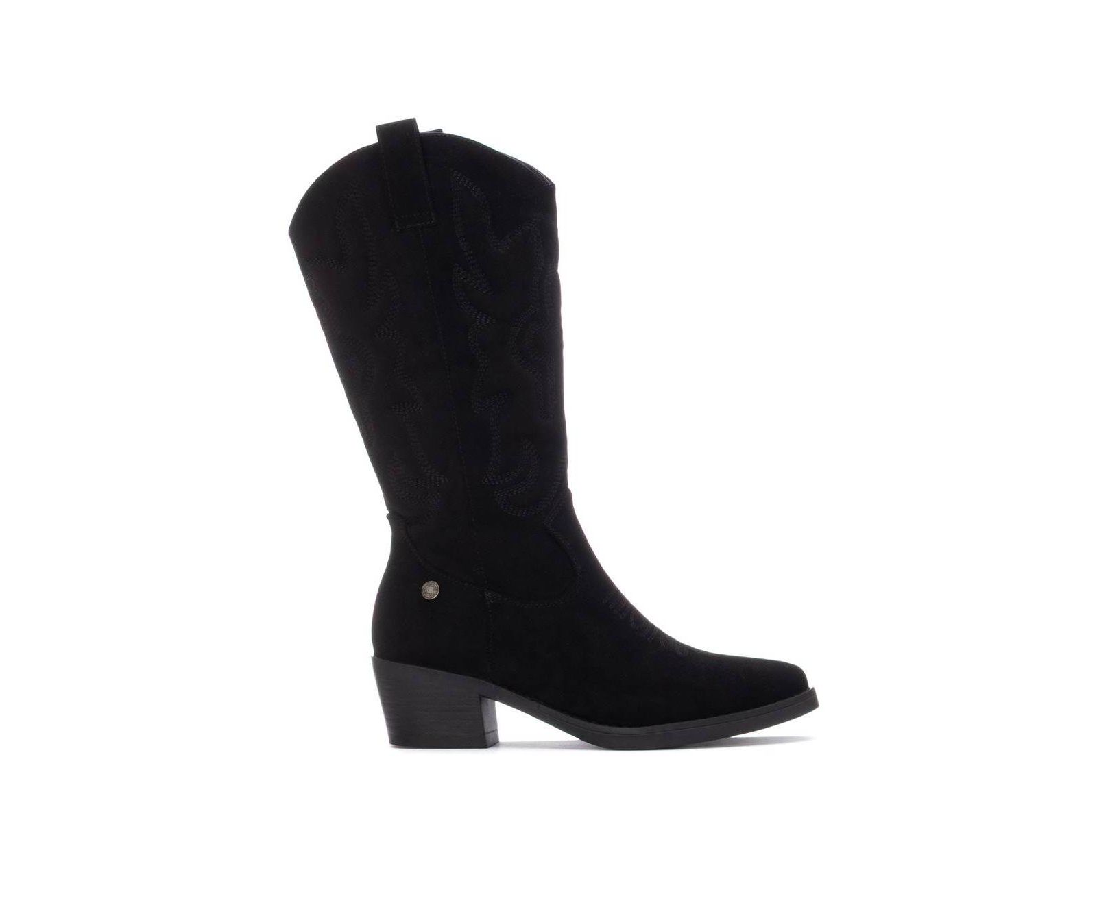 XTI Women's Italian Western Suede Refresh Collection Boots