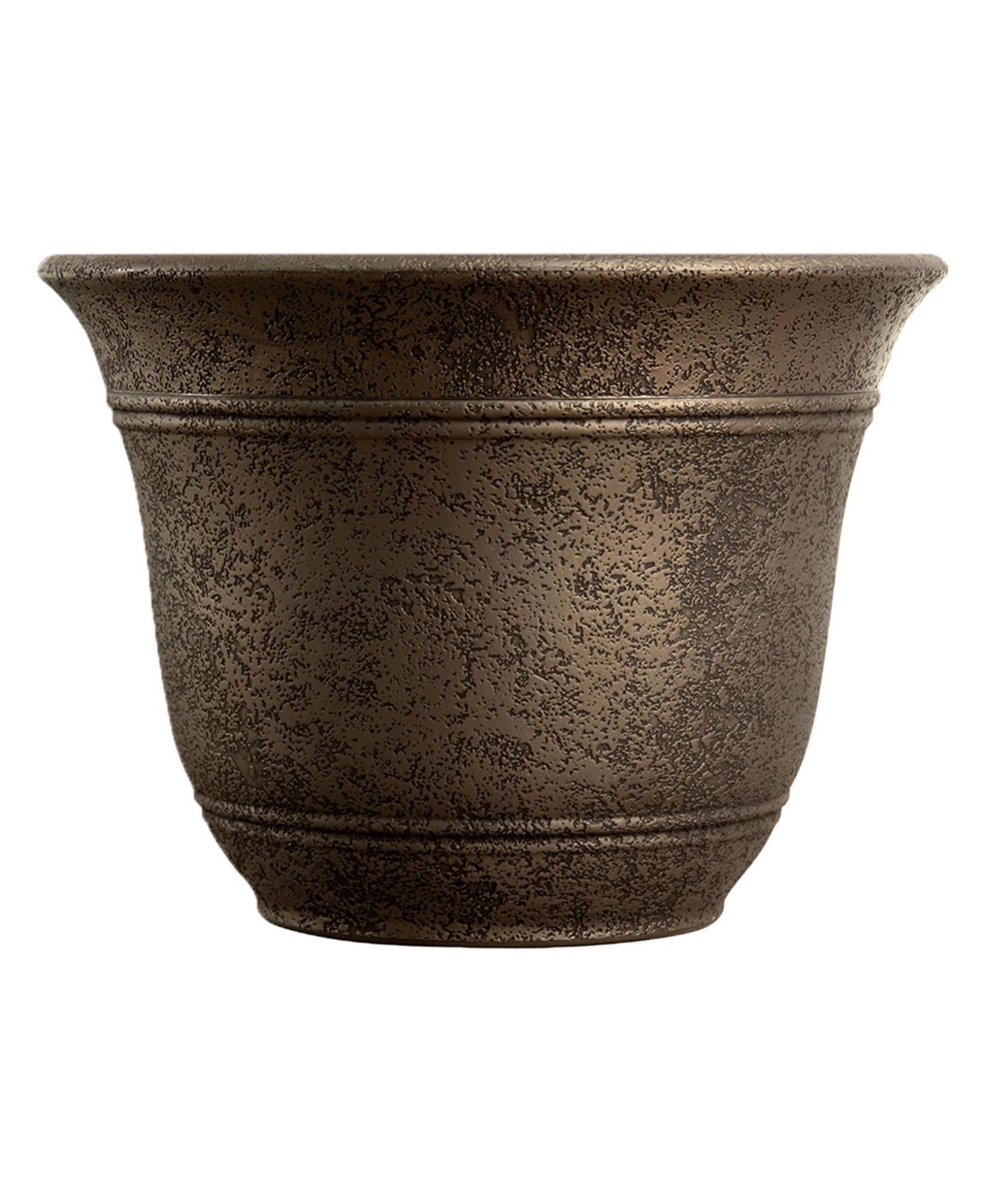 Круглый пластиковый горшок для растений Listo HC Companies 13-Inch Wide Sierra Planter