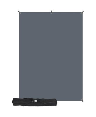 Westcott 5x7' Neutral Gray X-Drop Backdrop Kit, with X-Drop Stand  Travel
