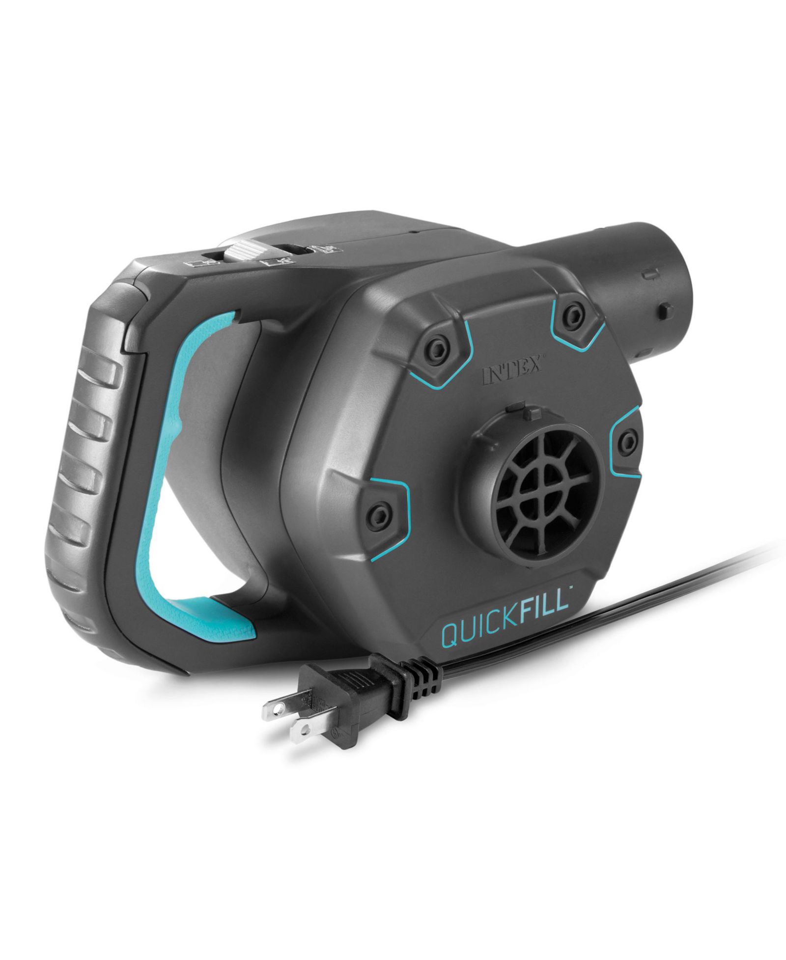 Насос Intex Quick Fill 120 Volt AC Electric 38.9 CFM для надувных матрасов и плотов