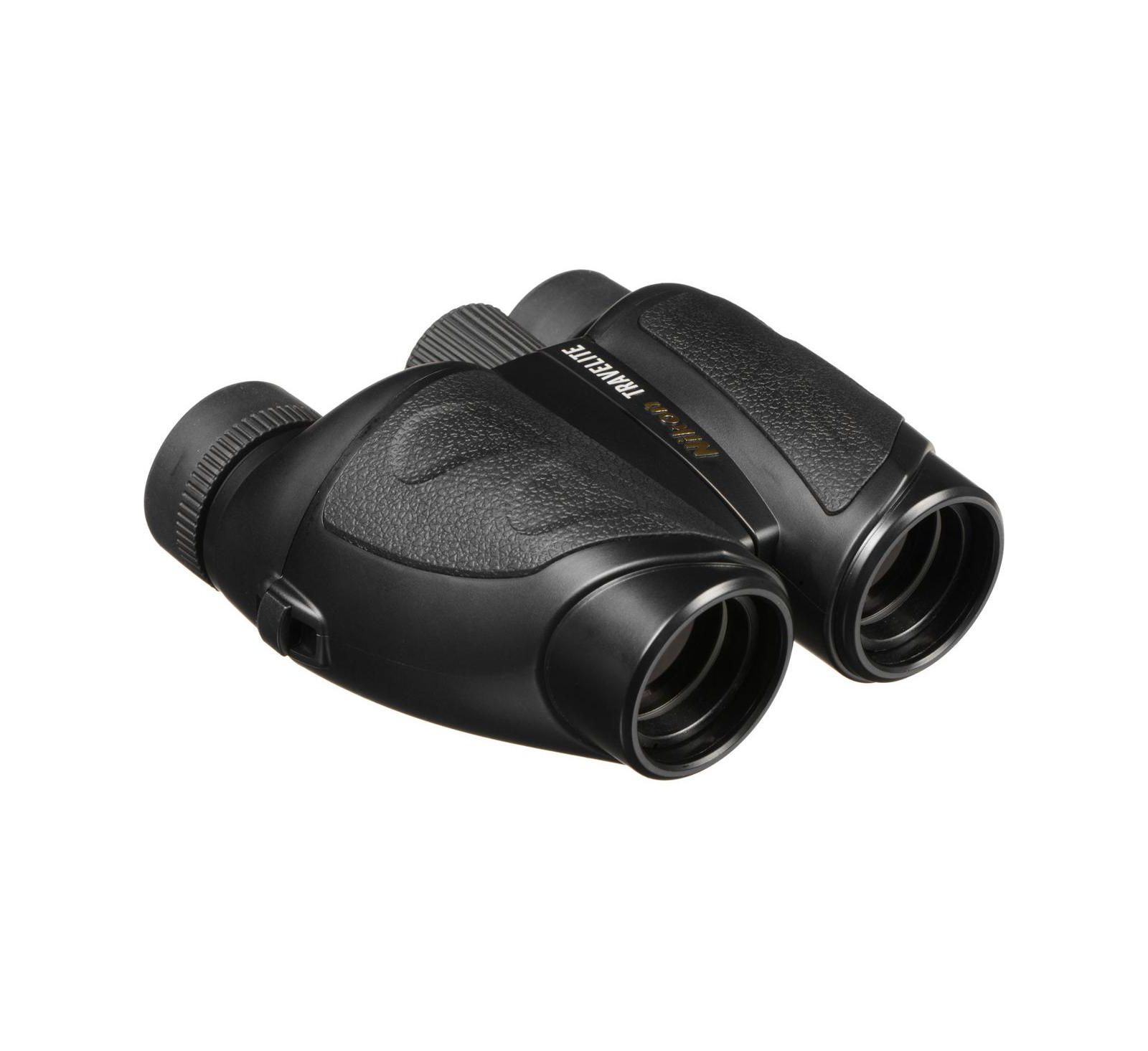 Бинокль Nikon 10x25 Travelite VI с углом обзора 5,0 градусов, черный