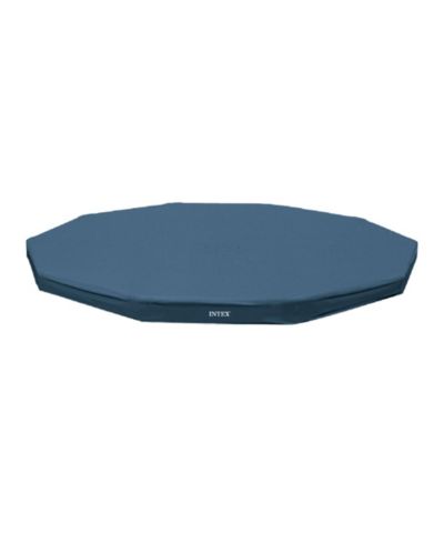 Intex 28031E 12 Foot Round Above Ground Swimming Pool Cover, (Pool Cover Only)