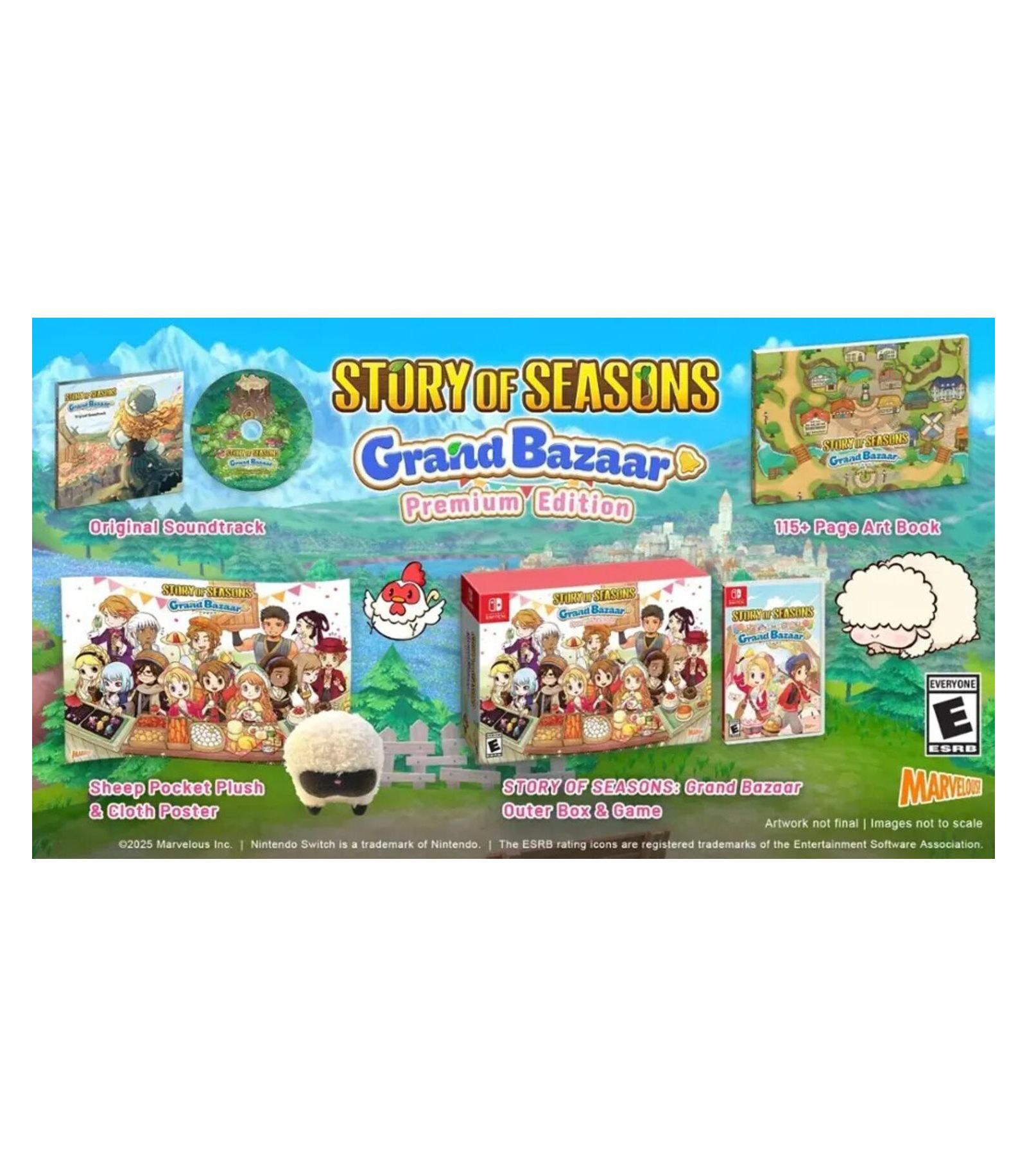 Story of Seasons: Grand Bazaar Premium Edition Nintendo Switch 2