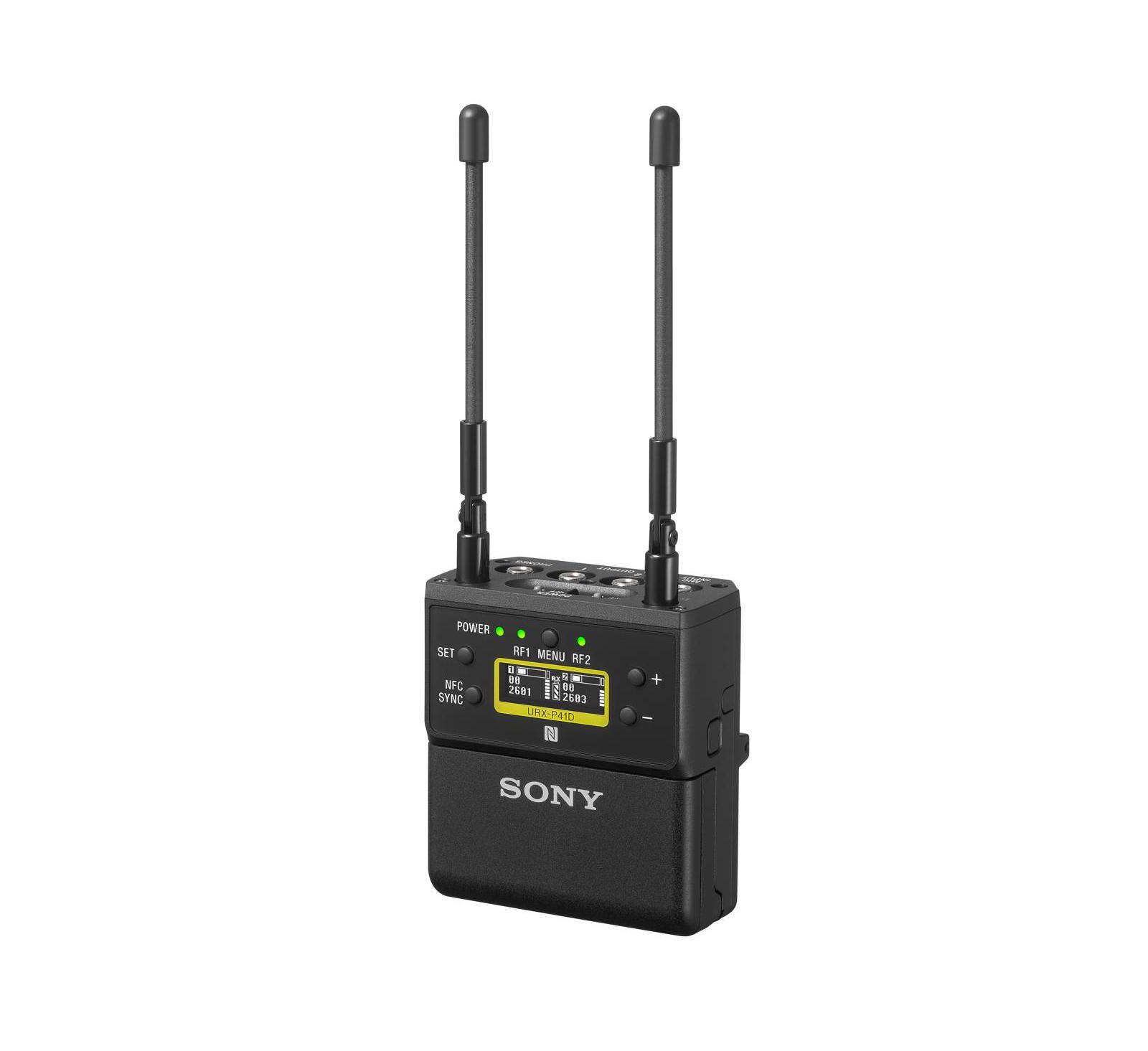 Sony URX-P41D Dual-Ch Camera-Mount Wireless Receiver,14UC: 470.1 - 541.8MHz
