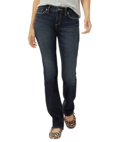 Женские джинсы Silver Jeans Co. Elyse Mid Rise Comfort Fit Slim Bootcut