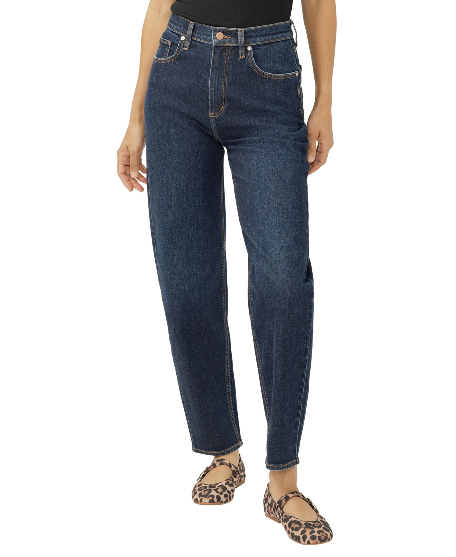 Женские джинсы Silver Jeans Co. High Rise Slim Barrel Leg