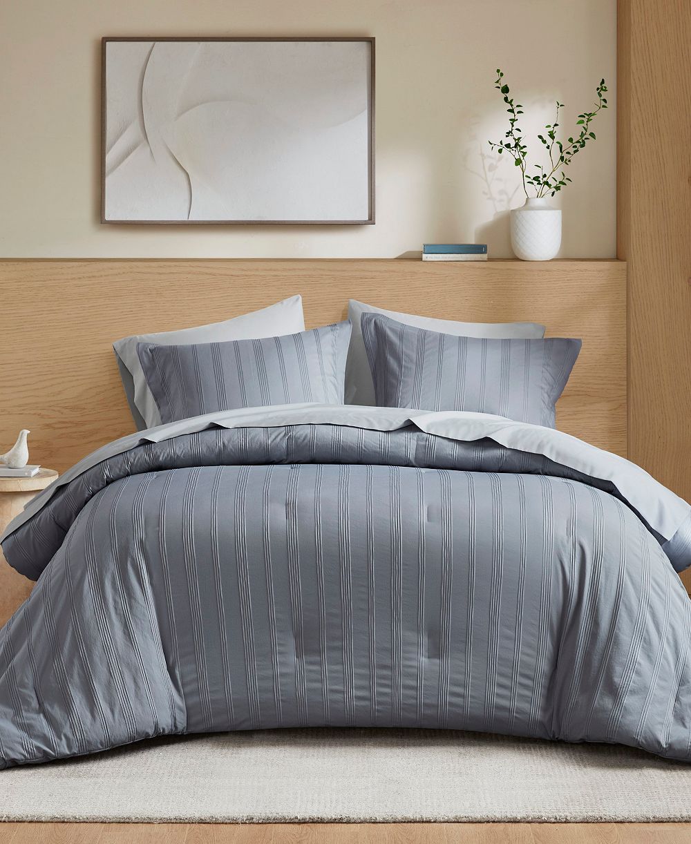 Комплект постельного белья 510 Design Logan Woven Striped 7-Pc. Comforter Set, Full