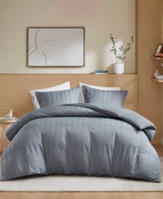 Комплект из 3 пододеяльников 510 Design Logan Woven Striped, Queen