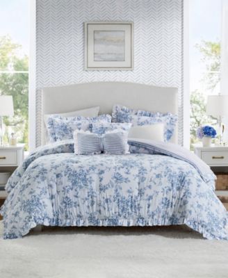 Madison Park Essentials Adele Reversible 4-Piece Comforter Set, Twin/Twin XL