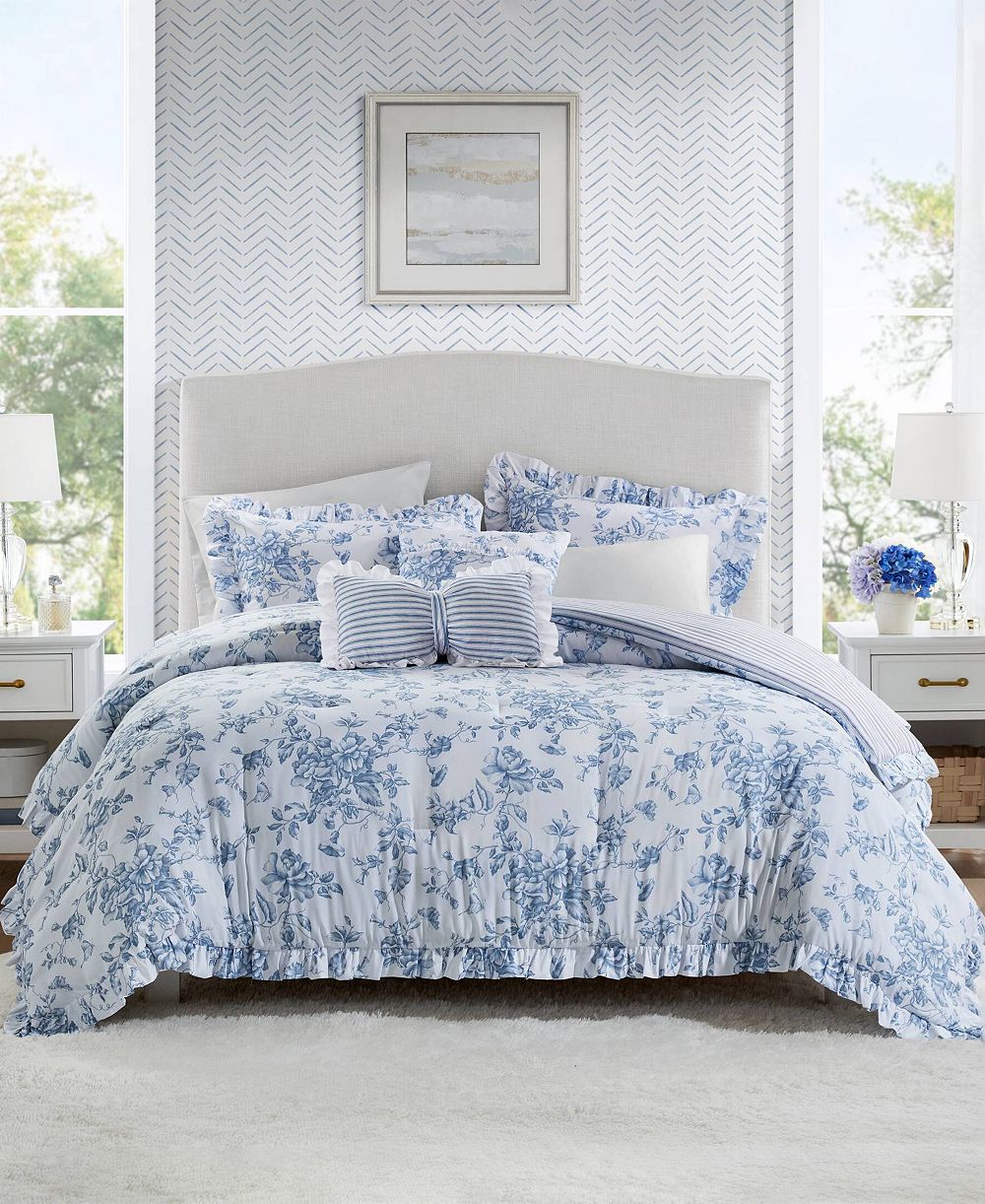 Комплект из 5 предметов Madison Park Essentials Adele Reversible, Full/Queen