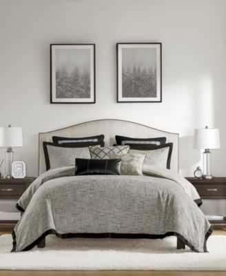 Madison Park Signature Reed Jacquard 9-Pc. Comforter Set, King