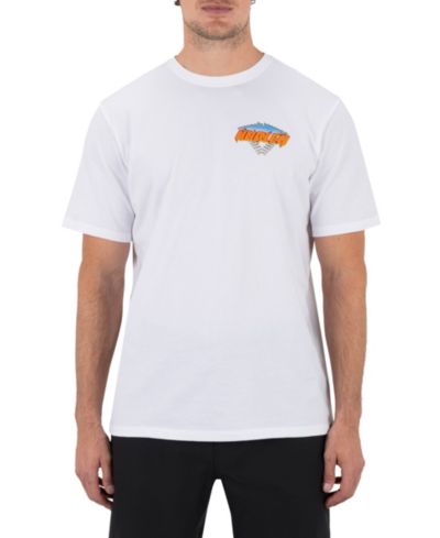 Hurley Мужская футболка с коротким рукавом Crewneck