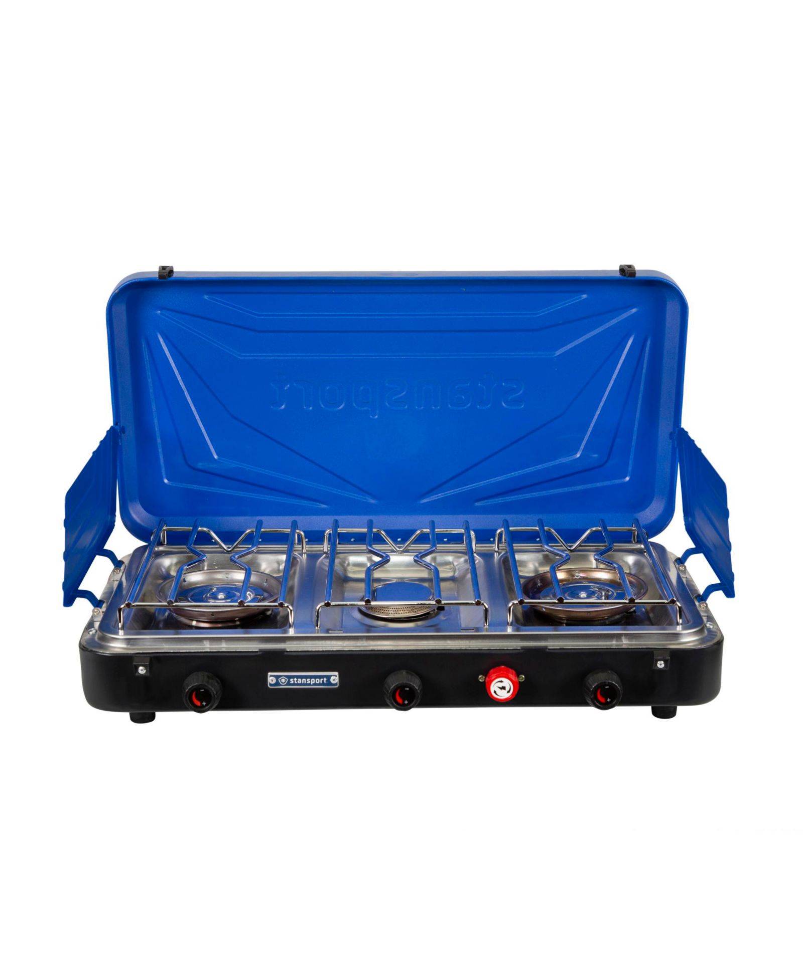 Газовая туристическая плитка Stansport 3-Burner Propane Camp Stove