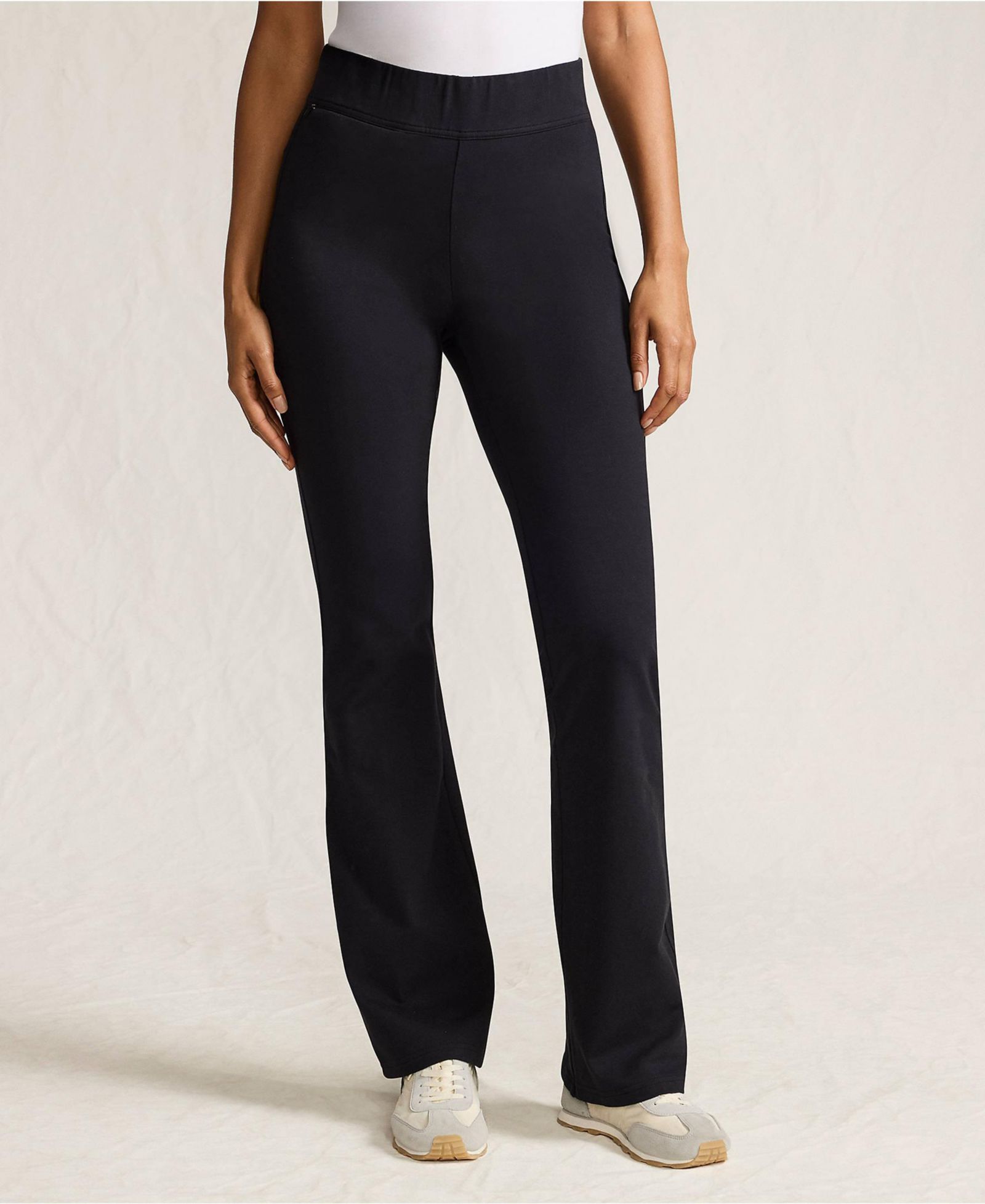 Женские брюки Lands' End Starfish High Rise Pull On Flare Pocket