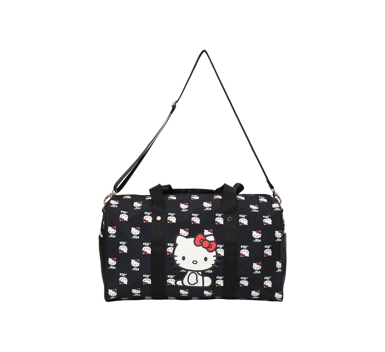 Hello Kitty сумка даффл из нейлона с акцентами PU