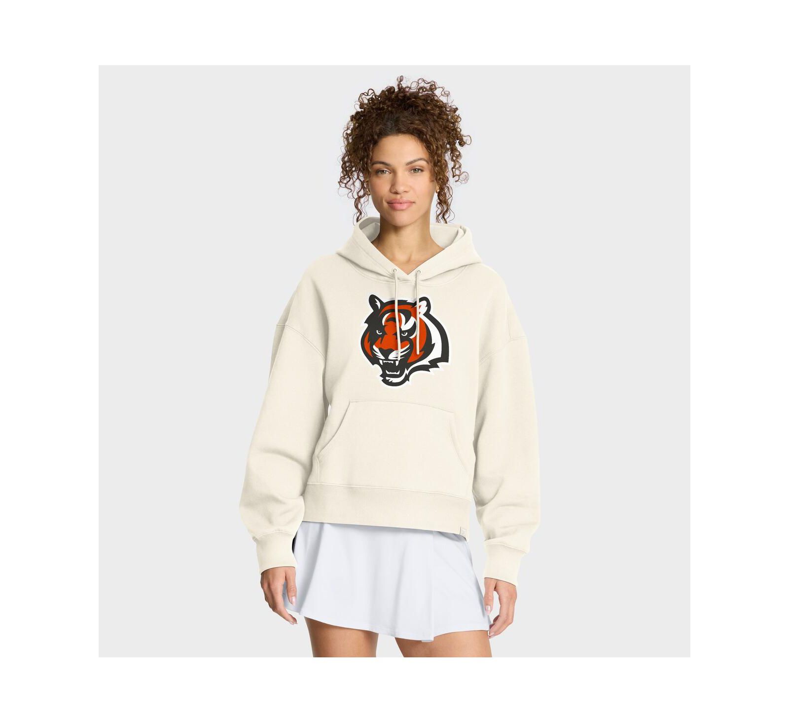Fanatics Женское худи Dove Legacy Cream Cincinnati Bengals