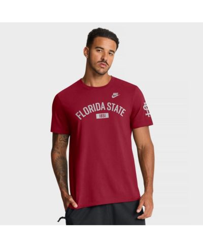 Nike Men's Garnet Florida State Seminoles Legacy Arch T-Shirt футболка Мужская