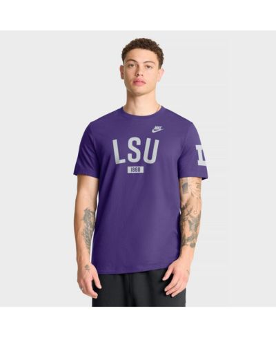 Nike Men's Purple LSU Tigers Legacy Arch T-Shirt