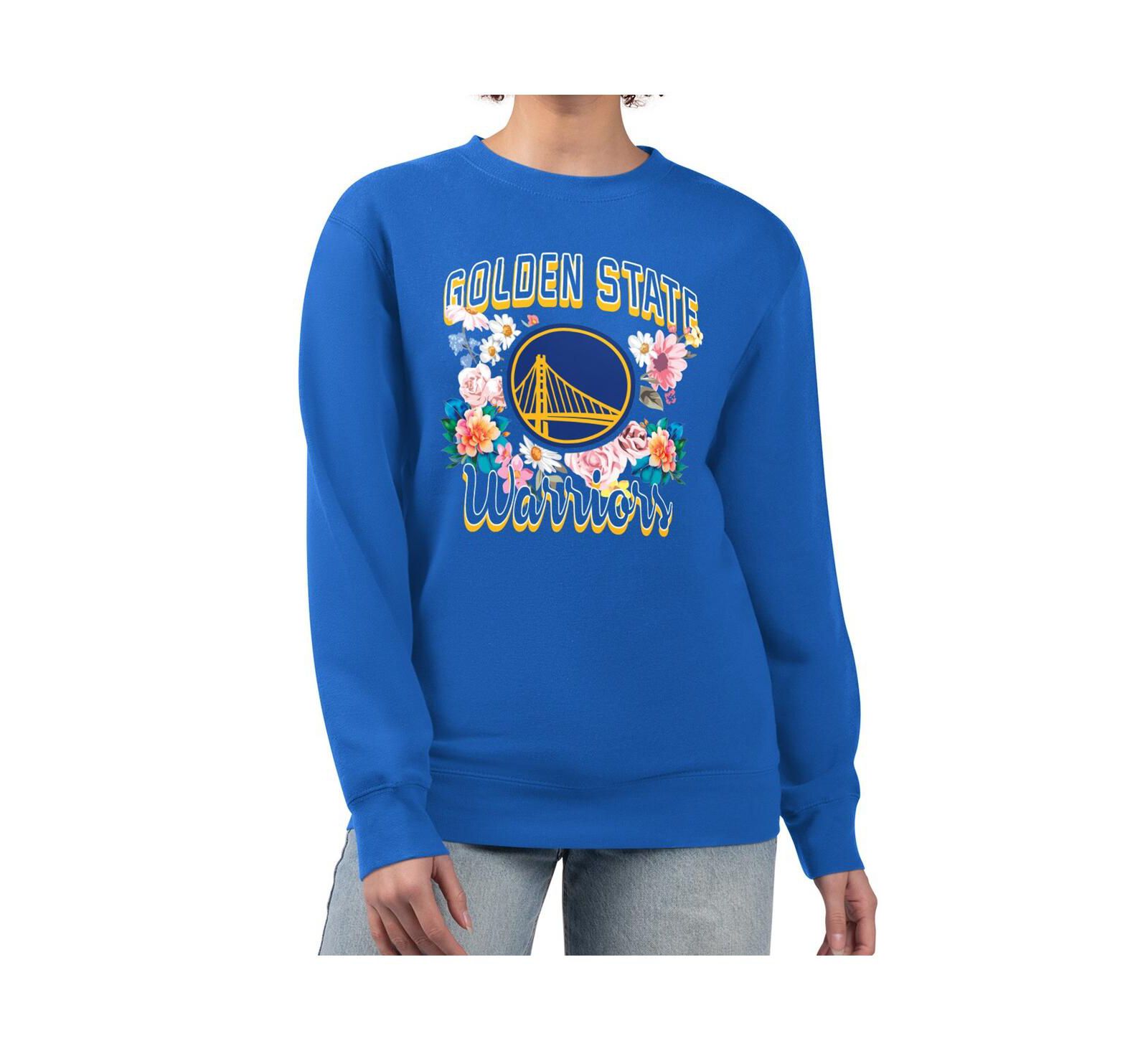 G-III 4Her by Carl Banks мужской свитшот с логотипом Golden State Warriors и цветочным принтом