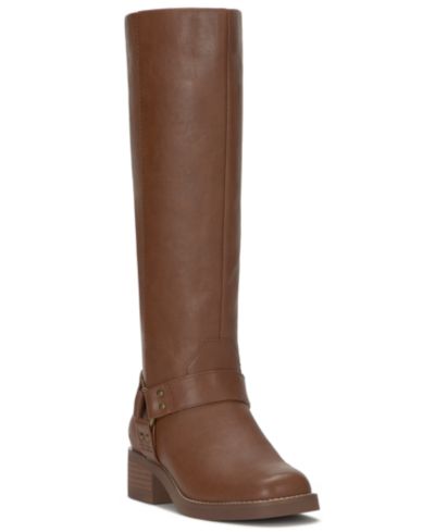 Lucky Brand Women's Kujon Tall Harness Western Boots