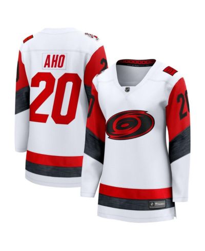 Женская джерси Fanatics Sebastian Aho Carolina Hurricanes Away Breakaway