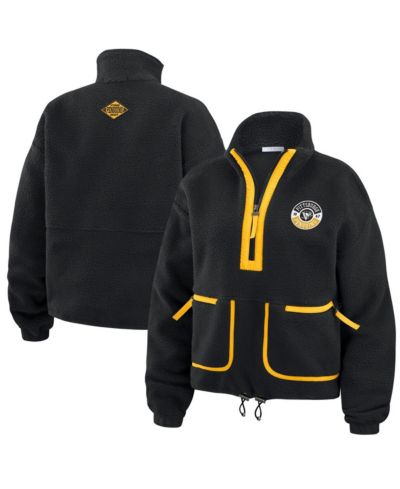 Женская флисовая куртка WEAR by Erin Andrews Pittsburgh Penguins Half-Zip