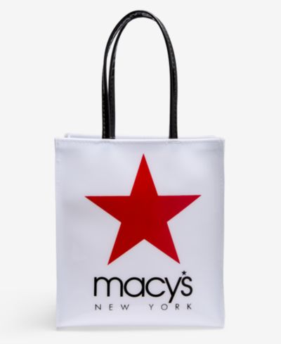 Macy's New York White Star Logo Lunch Tote, Macy's Exclusive