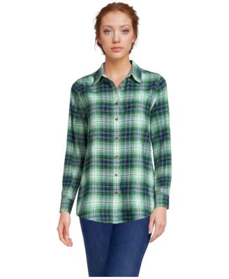 Ivory/mineral aqua/pine plaid