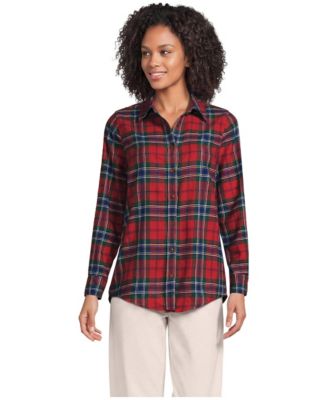 Compass red/pine plaid