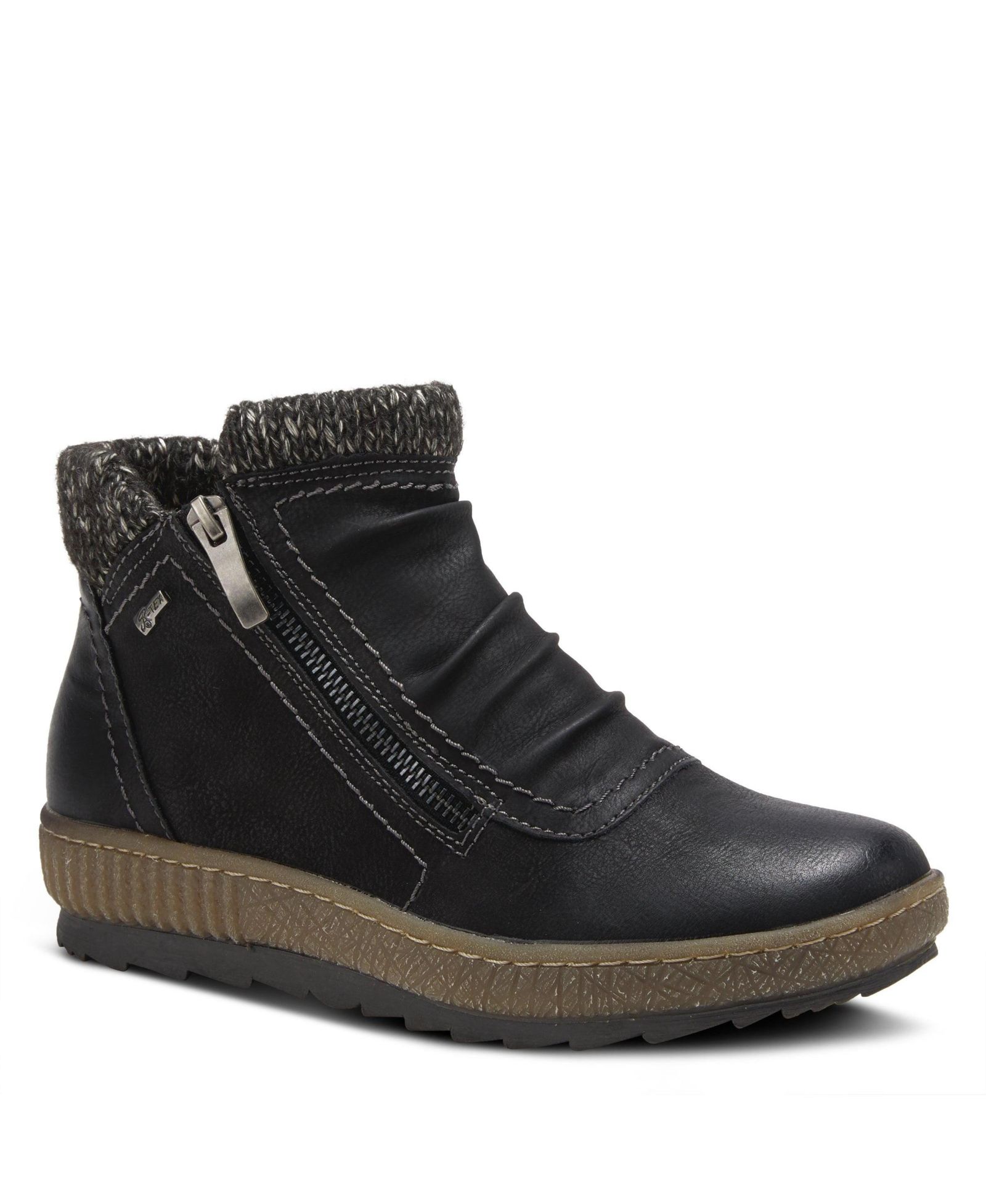 Spring Step Cleora Women's Pull-On Bootie with Water-Resistant Finish