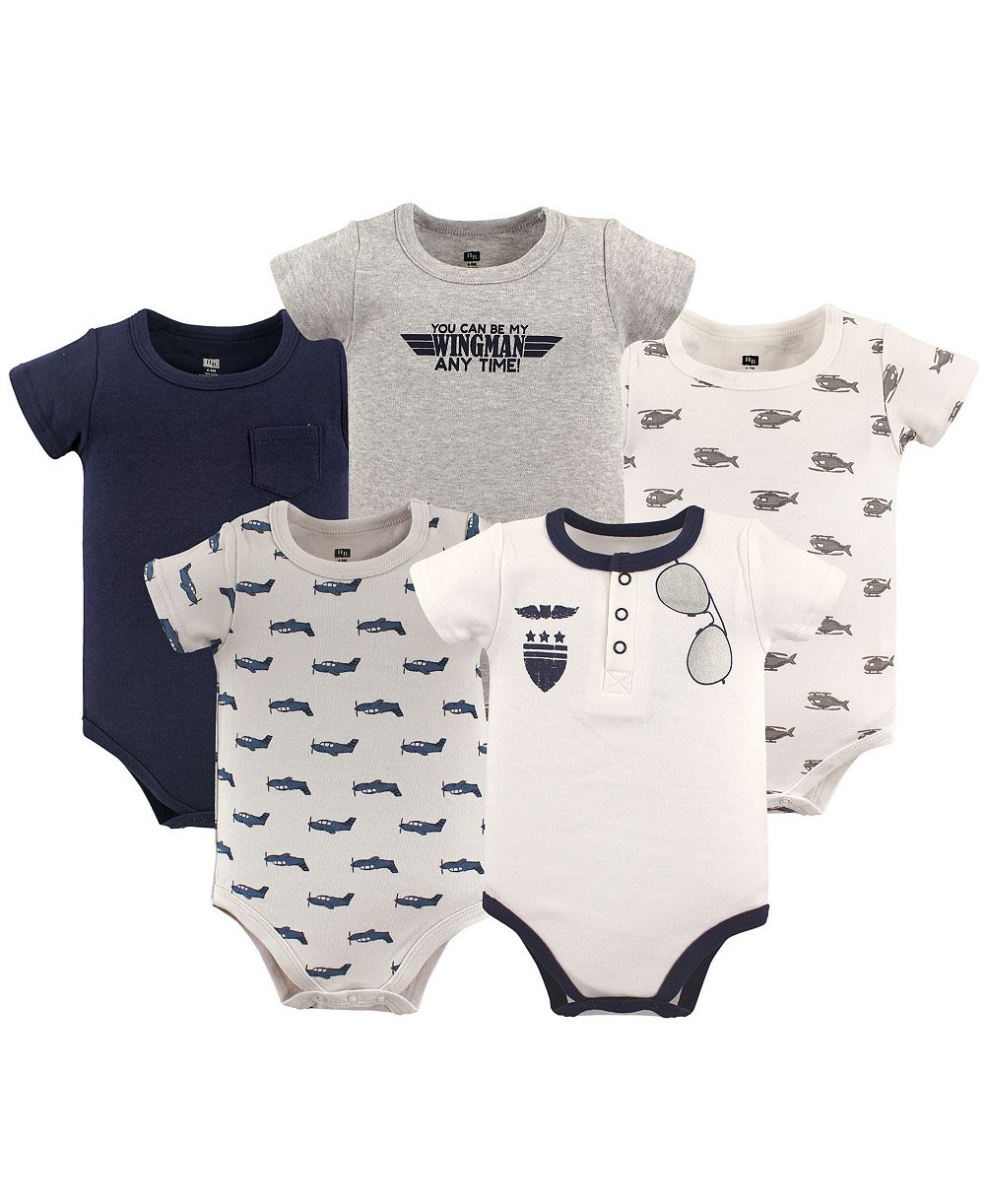 Hudson Baby Детские боди Hudson, набор из 5 штук, хлопок