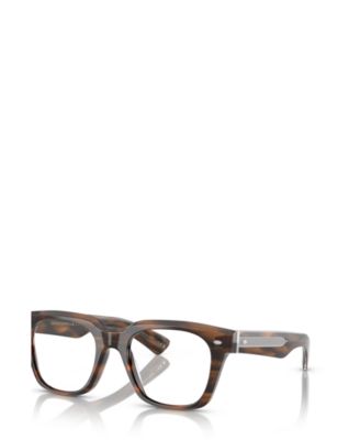 Oliver Peoples Man Rectangle Plastic OV5570U Alfrey 18k Eyeglasses