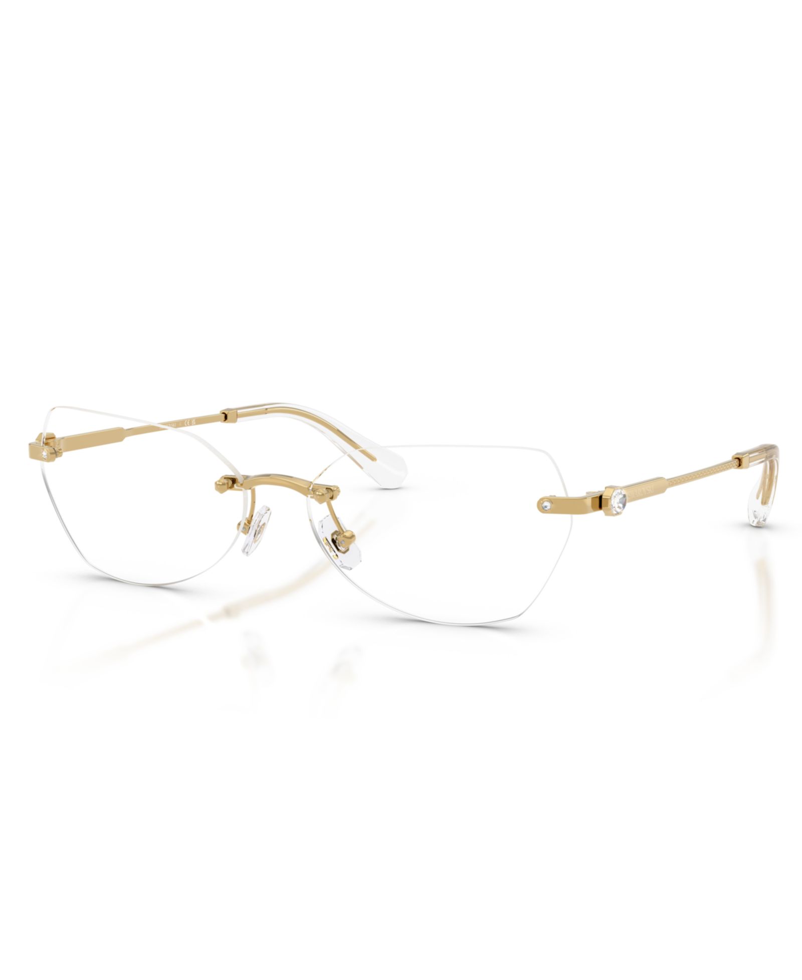 Swarovski Woman Irregular Metal SK1031 Eyeglasses