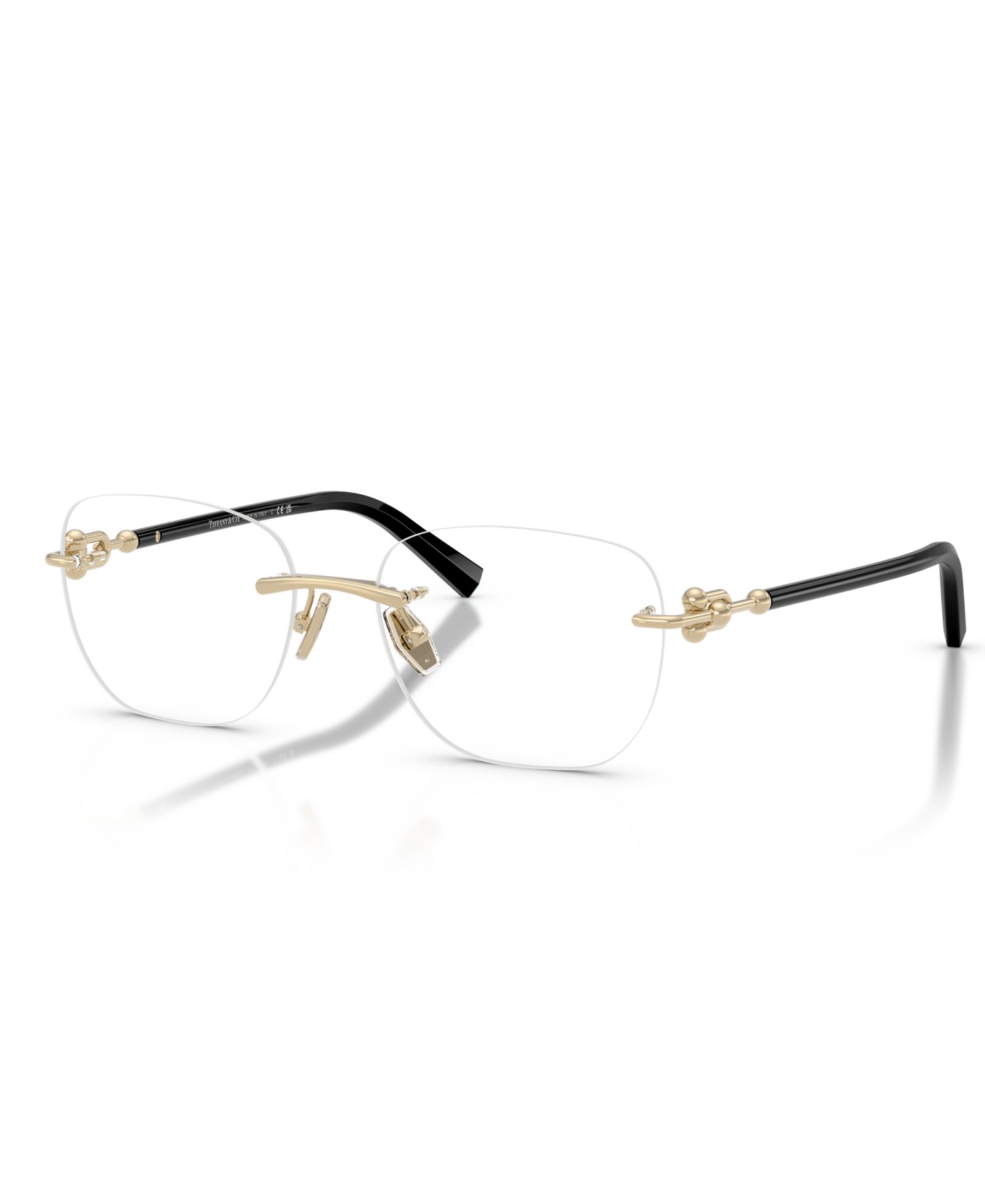 Tiffany & Co. унисекс очки в квадратной металлической оправе TF1170D