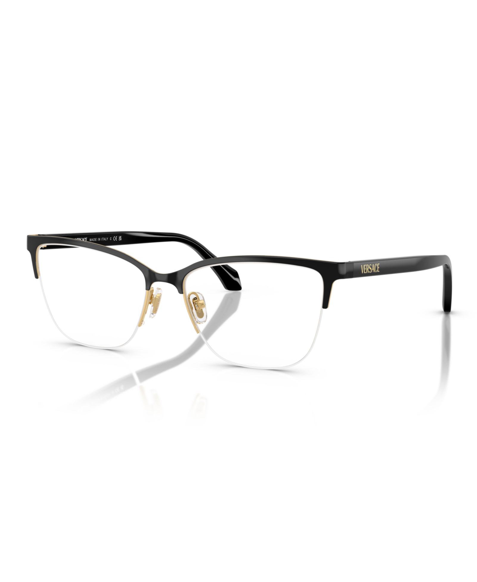 Versace Woman Cat Eye Metal VE1304 Eyeglasses