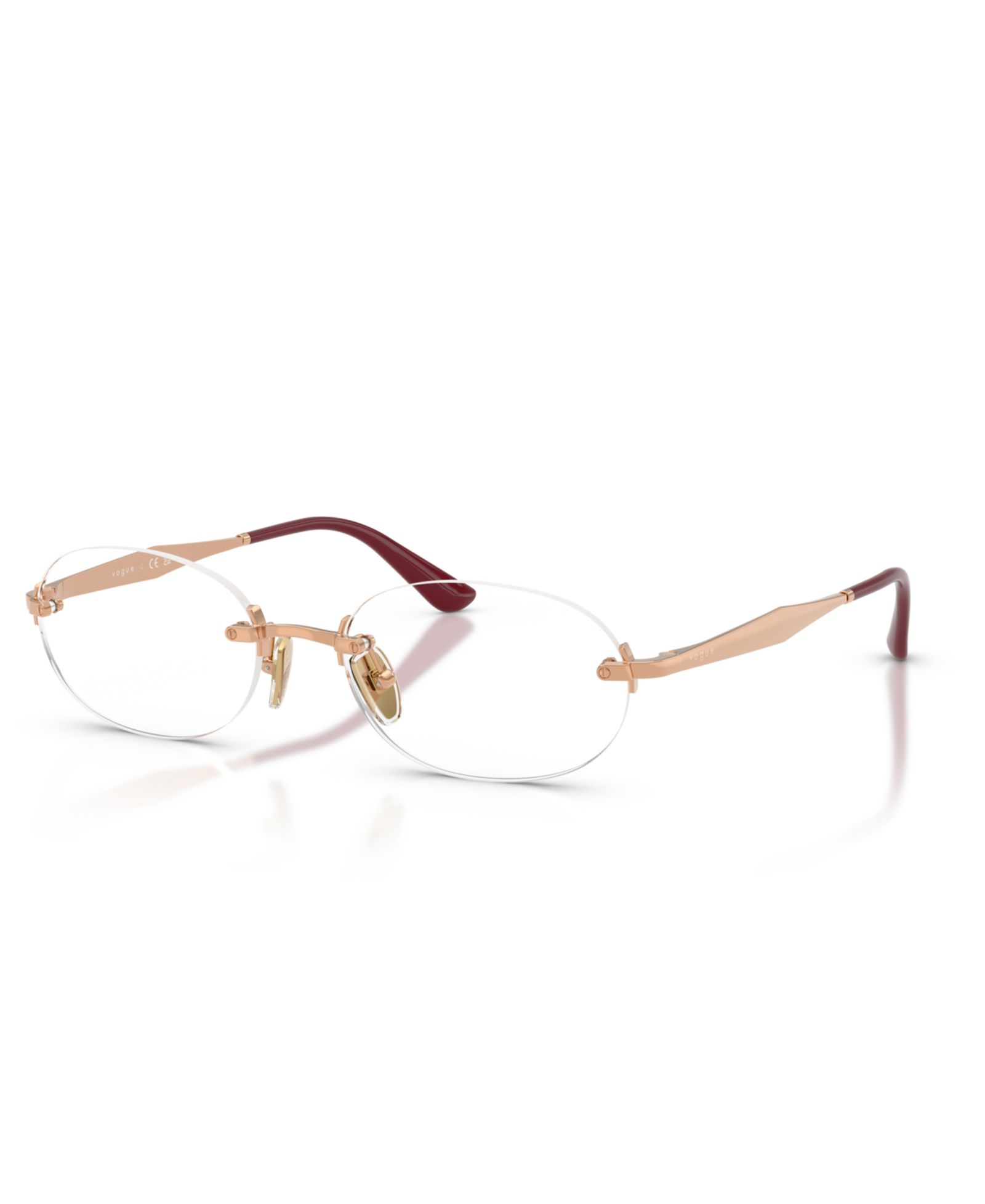 Vogue Eyewear женские металлические очки овальной формы VO4343