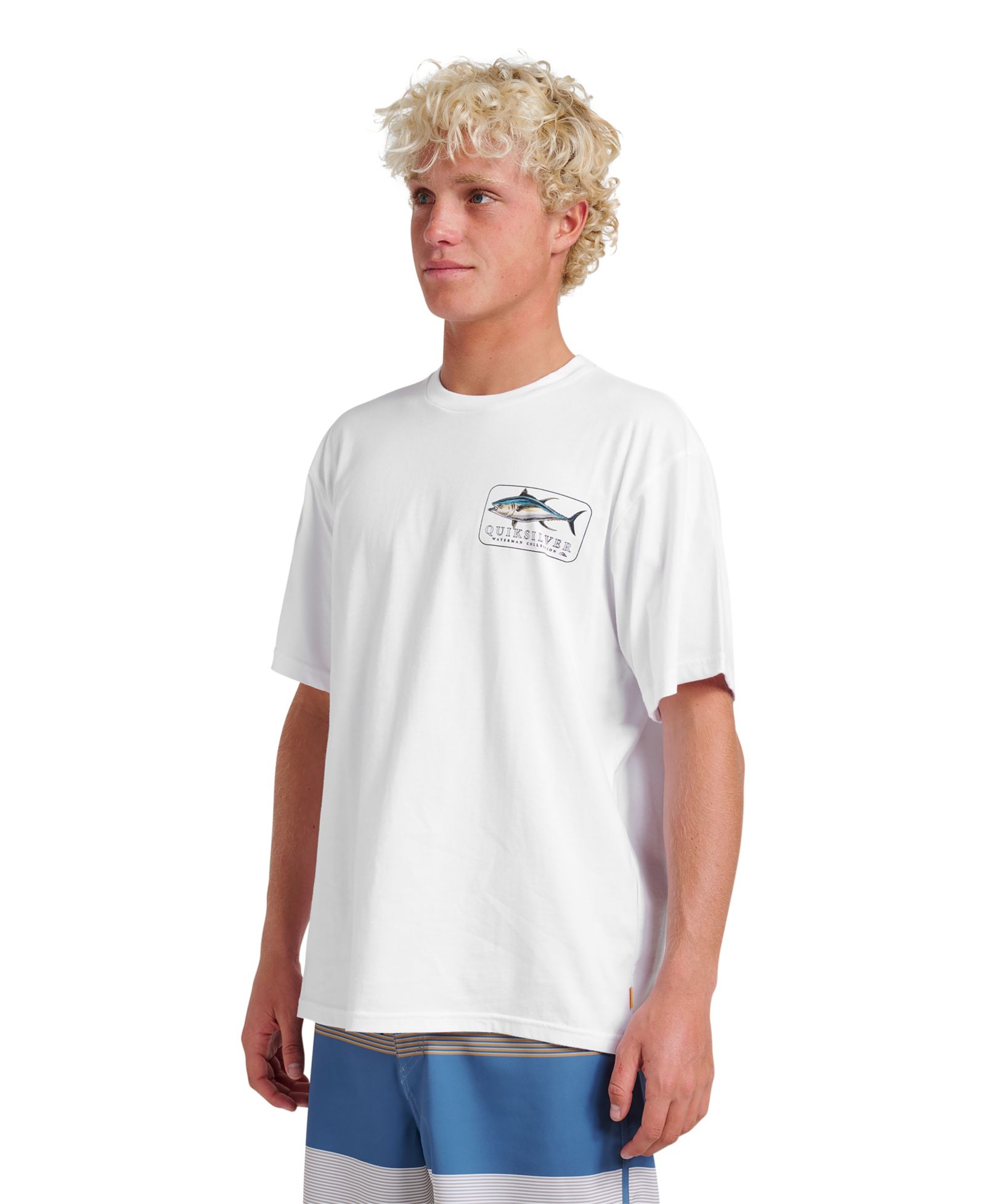 Футболка Quiksilver Waterman Men's Yellow Finner