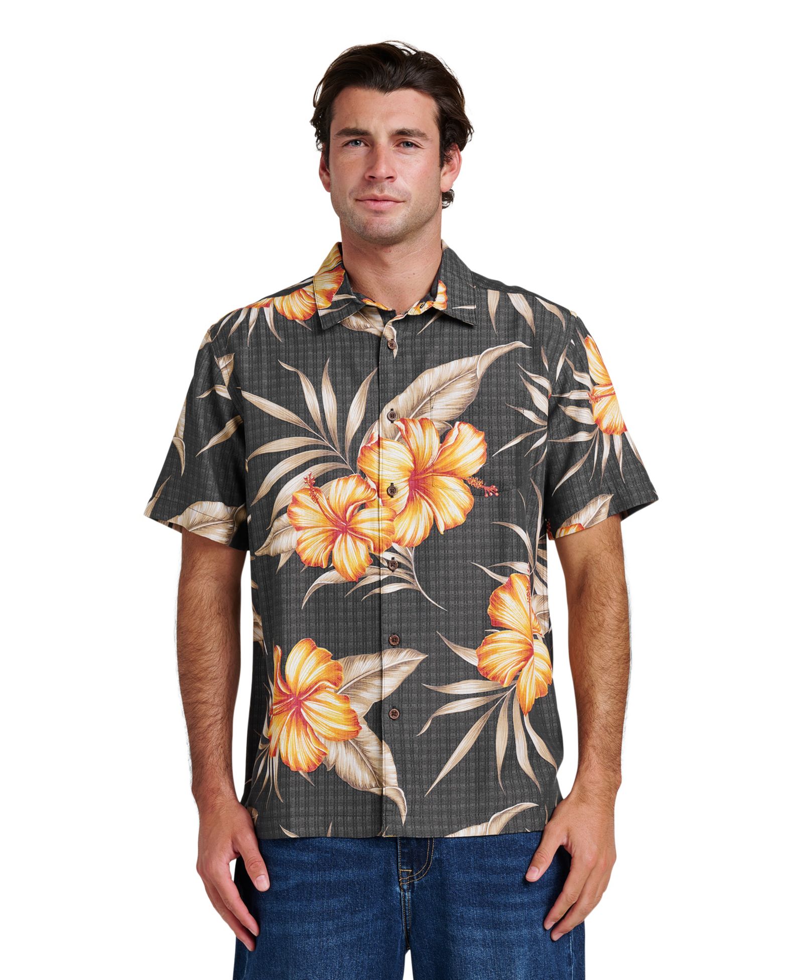 Мужская рубашка Quiksilver Waterman Short-Sleeve Tropical Dream