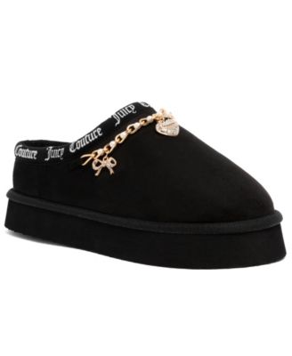 Juicy Couture Women's Orlagh Charm Round Toe Platform Slippers