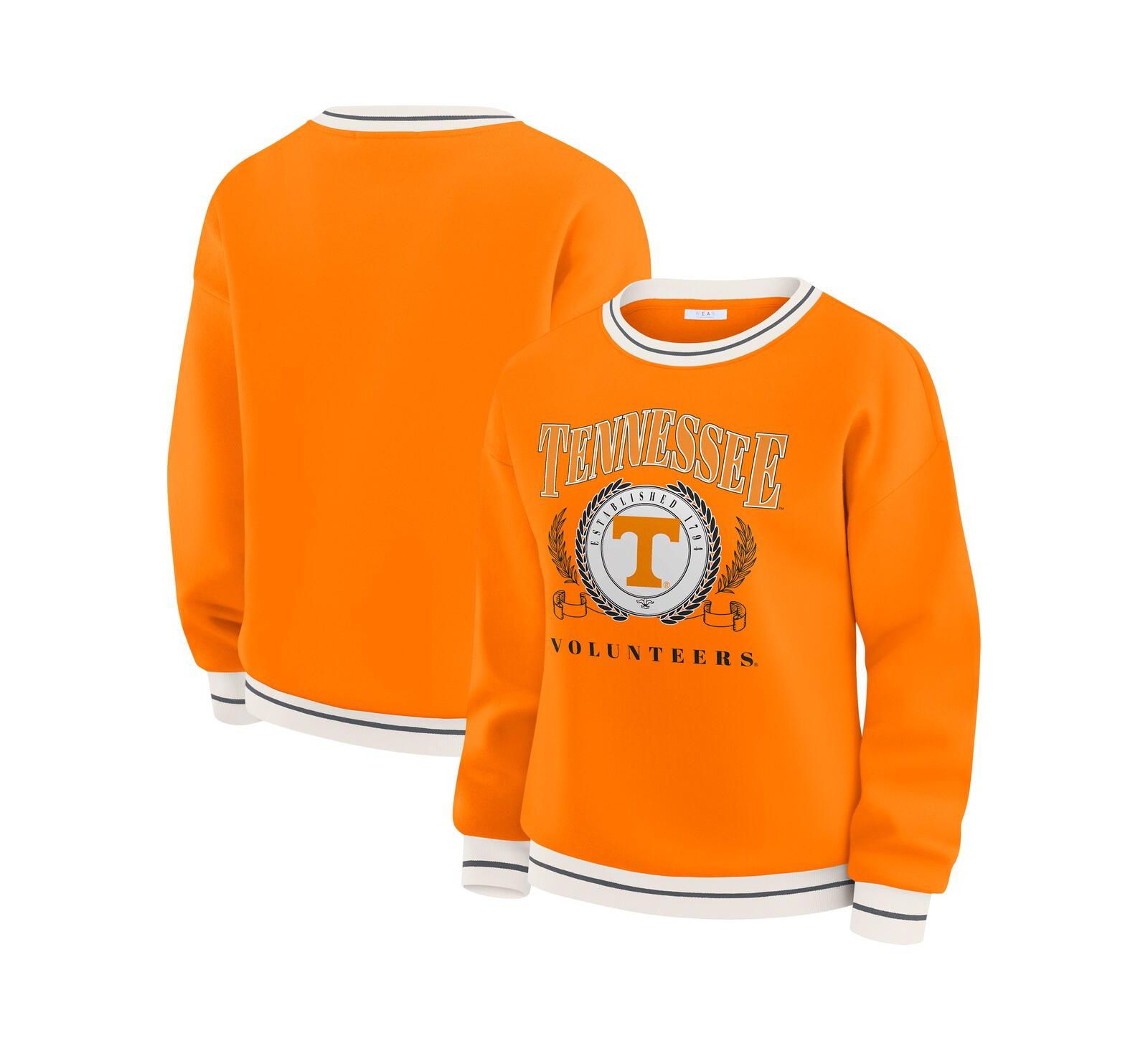 Женское свитшот WEAR by Erin Andrews Tennessee Volunteers Seal, оранжевое
