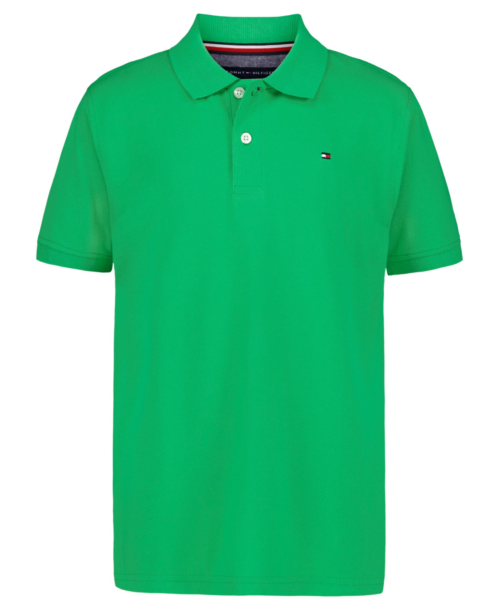 Мужская рубашка-поло Tommy Hilfiger Boys' 8-20 Stretch Short-Sleeve