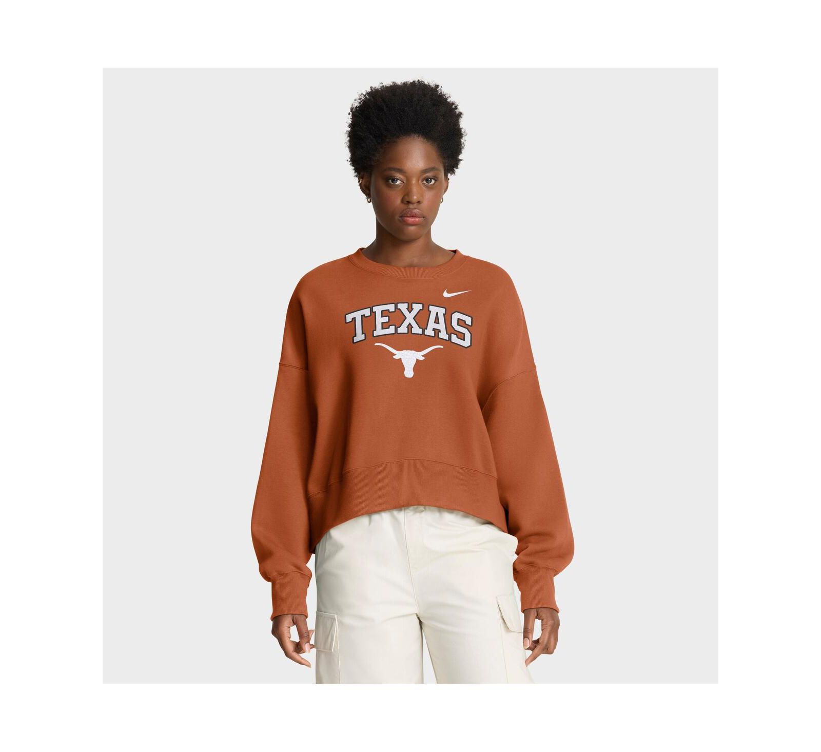 Толстовка Nike Women's Texas Longhorns Oversized Phoenix Arch