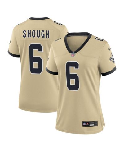 Nike Women's Tyler Shough Gold New Orleans Saints Alternate Game Player Jersey