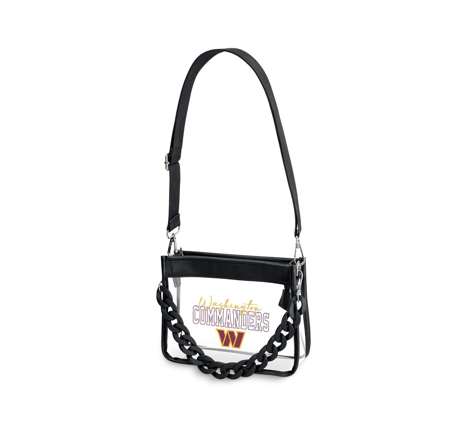 WEAR by Erin Andrews Washington Commanders мини-сумка через плечо Plastic Chain