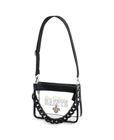 WEAR by Erin Andrews New Orleans Saints Plastic Chain Mini Crossbody Handbag