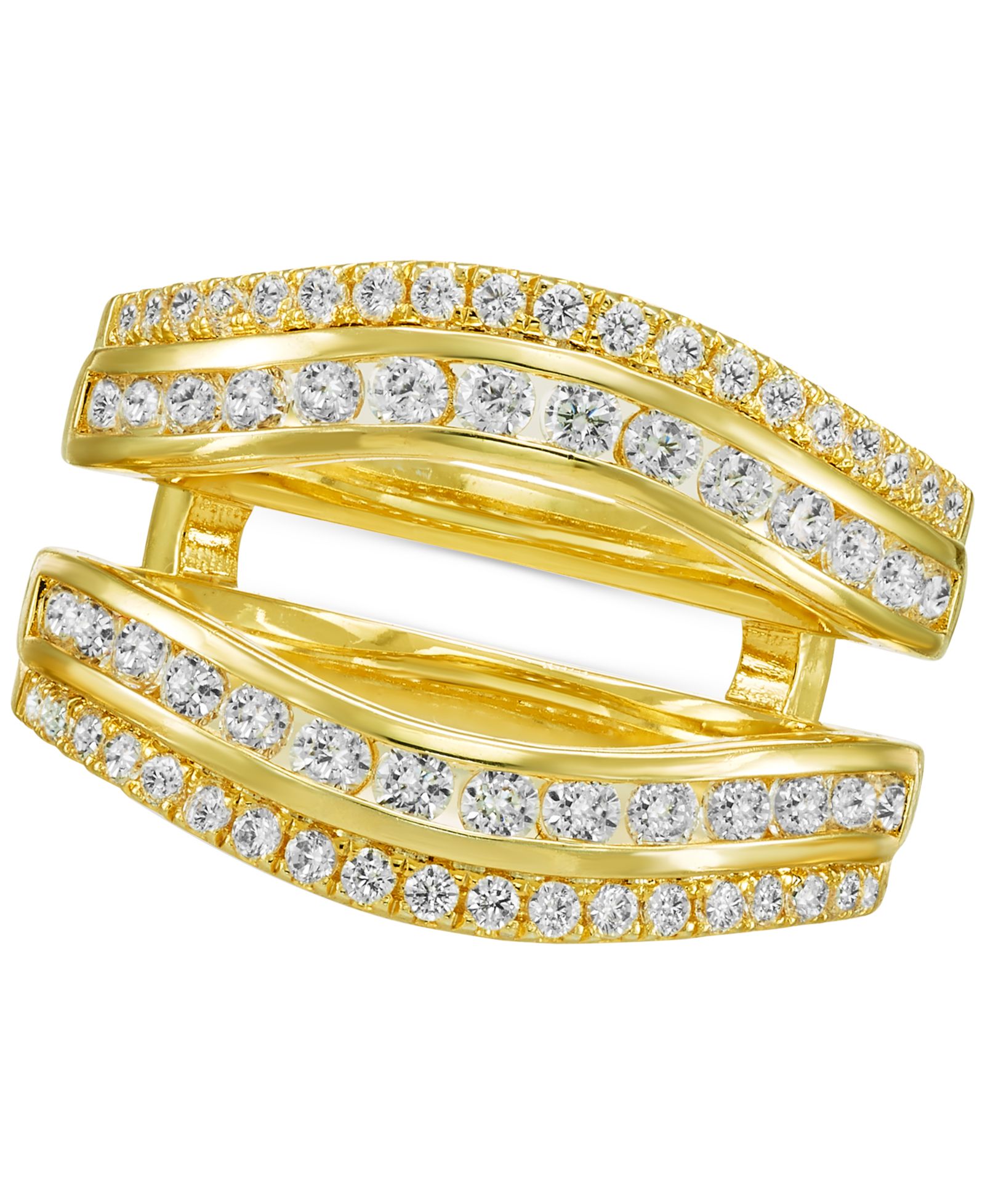 Кольцо Diamond Guard (1 ct. t.w.) в 14k Yellow Gold
