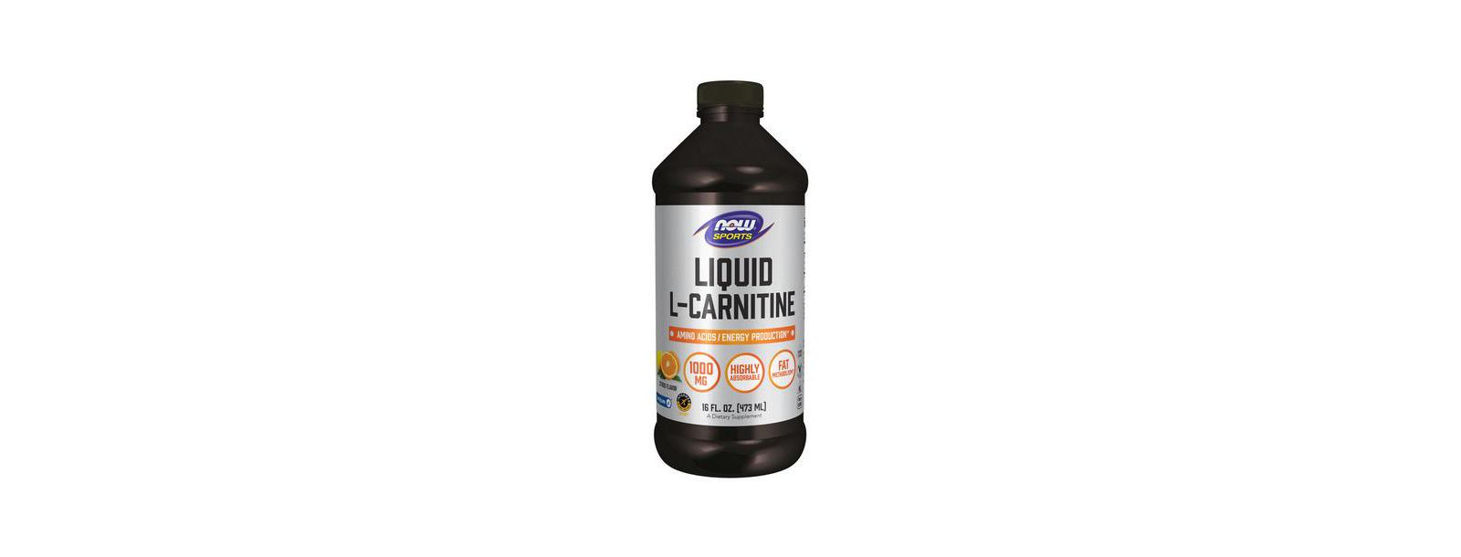 NOW Foods L-Carnitine-Liquid-Citrus 1000 mg 16 OZ