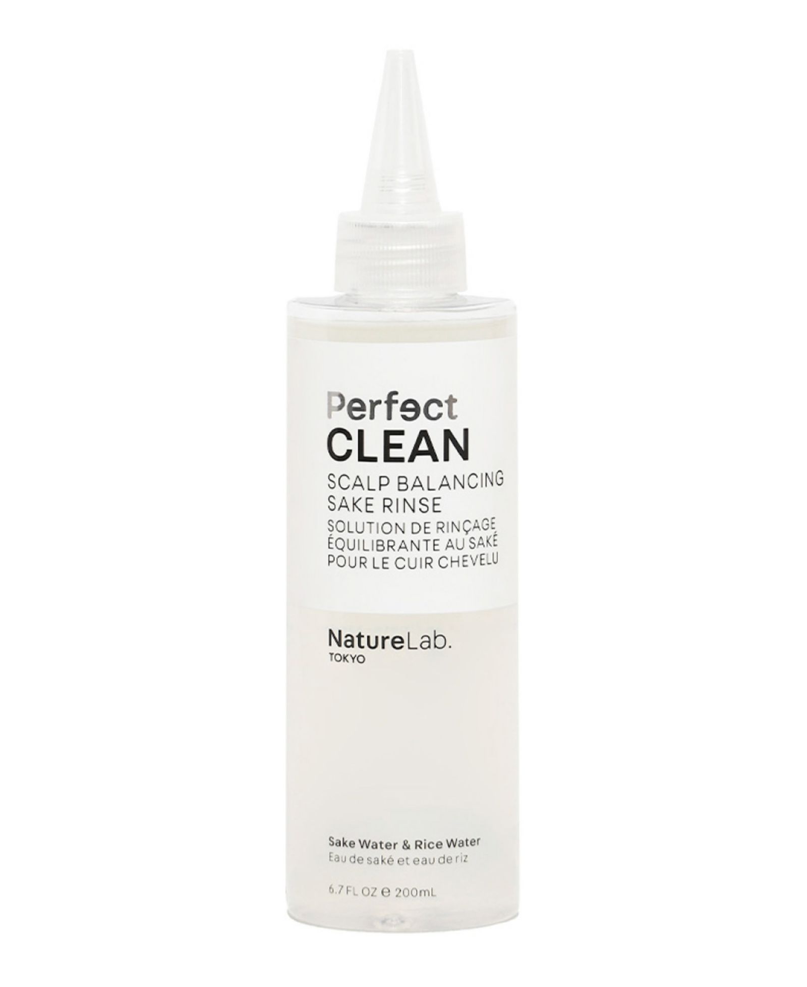 NatureLab Tokyo Perfect Clean Scalp Balancing Sake Rinse, 6.7 oz.